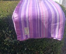vintage wool blanket