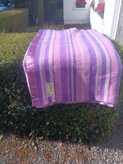 vintage wool blanket