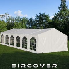Premium Marquee 6m x10m PVC (20'-33') ground frame