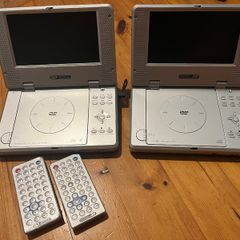 Two portable dvd players - read notice