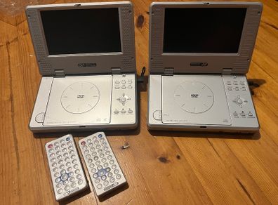 Two portable dvd players - read notice