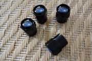 Brand New Subaru Black Dust Caps x4