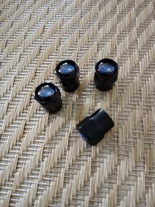 Brand New Subaru Black Dust Caps x4