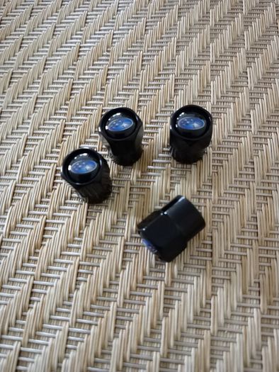 Brand New Subaru Black Dust Caps x4