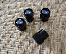 Brand New Subaru Metal Dust Caps x4