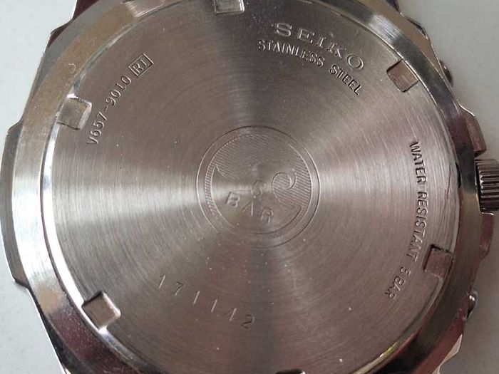 Seiko Chronograph V657-9010 Vintage Watch