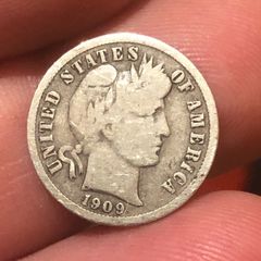 1909 Dime