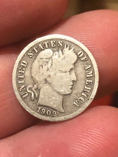 1909 Dime