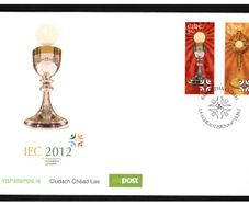 2012 Ireland 50th International Eucharistic Congress Commemorative Stamps Official An Post First Day Cover (FDC)