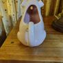 Ceramic Pig Container. Pale pink. Image 5