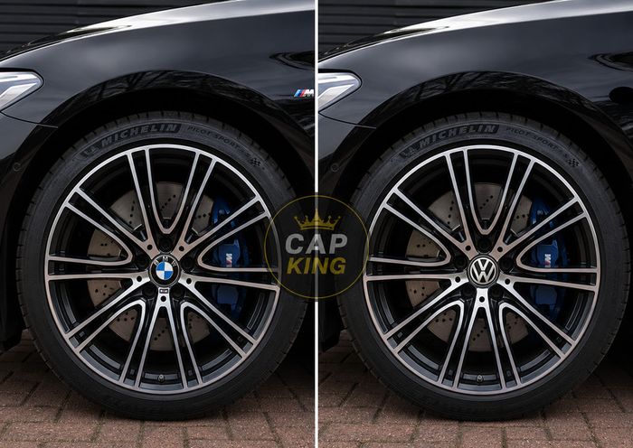 VW caps for new model BMW wheels (56mm) FREE POST