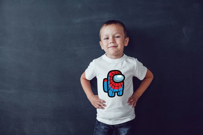 Among us Star wars the mandalorian disney miockey spiderman baby yoda minions t-shirts for adults and kids