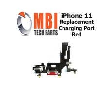 iPhone 11 Replacement Charging Port Dock Connector Flex Cable Mic Red