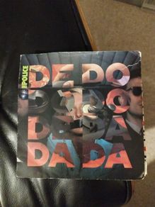 The Police De do do... 7" Irish press