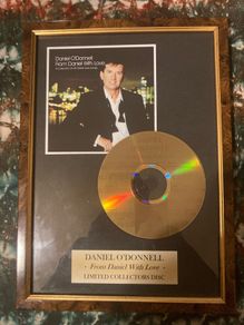 daniel o Donnell collectors cd framed free postage