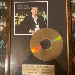 daniel o Donnell collectors cd framed free postage