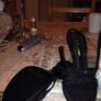 Black sandles for sale Image 2