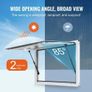 Concession Window for Food Truck, 48"x36" Aluminum Alloy Food Truck Service Window, Up to 85 Degrees Stand Serving Window Image 4