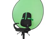 Collapsible Backdrop FreePower ChromaGreen 140cm for chair back
