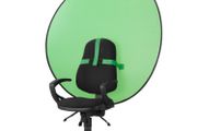 Collapsible Backdrop FreePower ChromaGreen 140cm for chair back