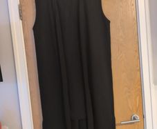 Grazia  X  2 Piece Black  Kint Skirt & Long Knit Sleeveless Gilet.   .18.  NEW.