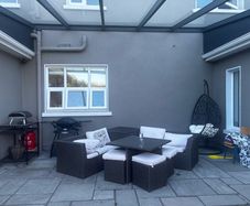 Outdoor Garden Furniture Corner Dining/Lounge Set