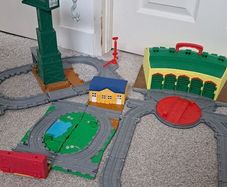 Thomas and Friends Cranky garage set