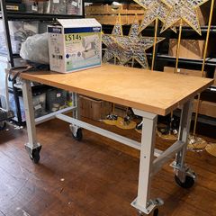 Workshop Fit-Out - Blue Racking & 3 Worktables