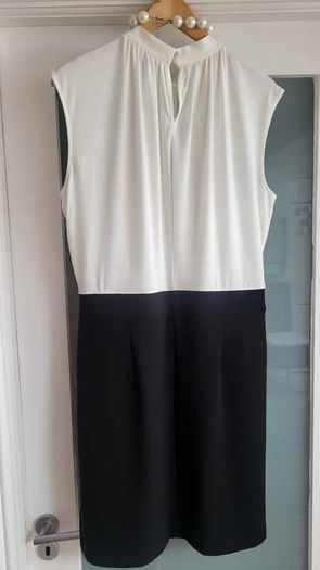 H&M monchrome block dress Sz L (Fit 12-14UK) - Bnwot Rrp 24.99