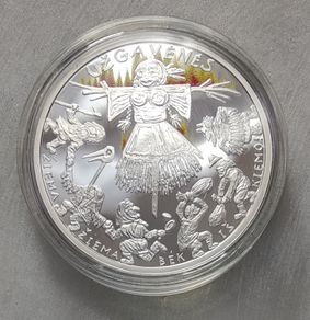 Lithuania 5 Euro Silver (.925) Proof Coin 2019 - Uzgavenes