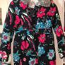 Stunning Catimini Designer Floral Winter Coat, Age 11/12 154cm A,V Image 6