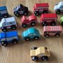 Wooden toy vehicles X 16 Image 4