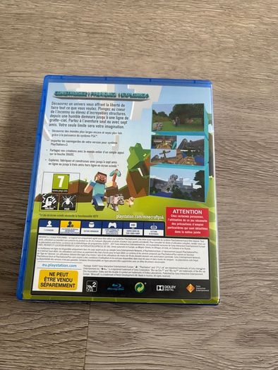 Minecraft  PlayStation ps4 game