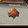 Vintage Ramblers Association enamel badge. Image 2