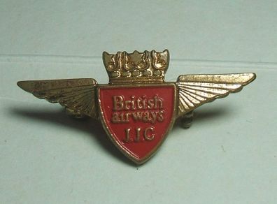 BRITISH AIRWAYS JUNIOR JET CLUB (Manhattan Windsor Ltd) - JJC membership enamel badge (1970's) C