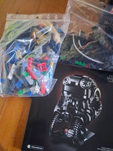 Lego star wars 75274 imperial tie fighter helmet