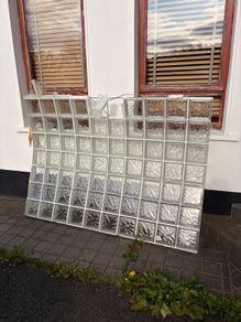 Glass Block Wall