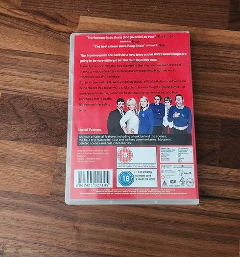 The Inbetweeners series 1 and 2 DVD
