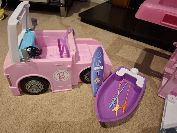 Barbie Camper Van and accessories