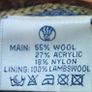 Fat Face wool blend jacket with full lambswool inner reversible unisex jacket full zip mens size small or ladies UK size 12 to 14 see last two photos for exact measurements in very good condition FREE STANDARD POSTAGE INCLUDED Image 3