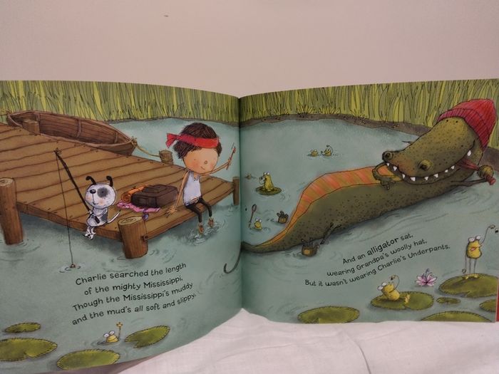 Charlie,s Superhero Underpants Story Book By Paul Bright
