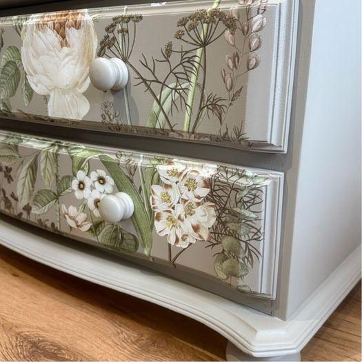 Floral Chest of Drawers