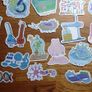 50pcs Science Experiment Stickers Decals Image 4