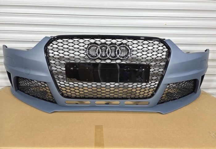 Rs4 Style Front Bumper for A4 B8.5 S4 Audi Honeycomb Grill