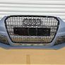 Rs4 Style Front Bumper for A4 B8.5 S4 Audi Honeycomb Grill Image 3