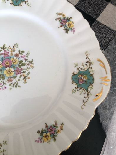 True love cake plate by Royal Stafford