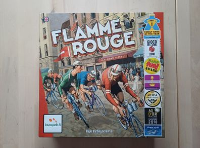 Flamme Rouge Family Bicycle Racing Strategy Board Game 2016
