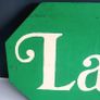 Hand painted, wooden LADIES sign Image 2