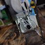 Batmobile White ! The Flash ! 2023 ! Hot Wheels ! by Mattel ! Image 5