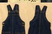 Next Blue Denim Dungaree Dress